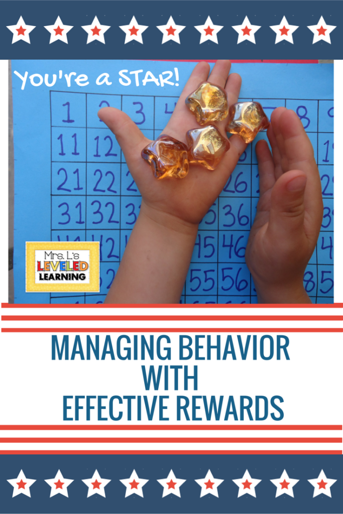Managing Behaviorwith Effective Rewards