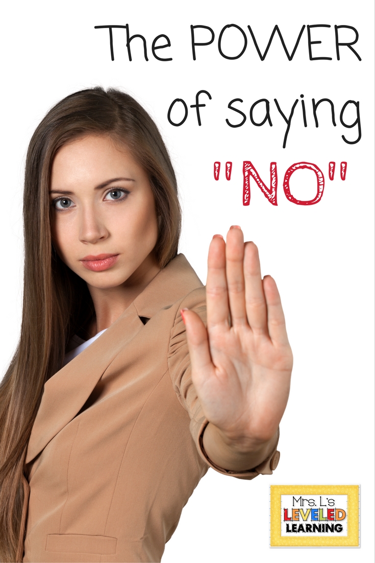 The Power of Saying “NO”