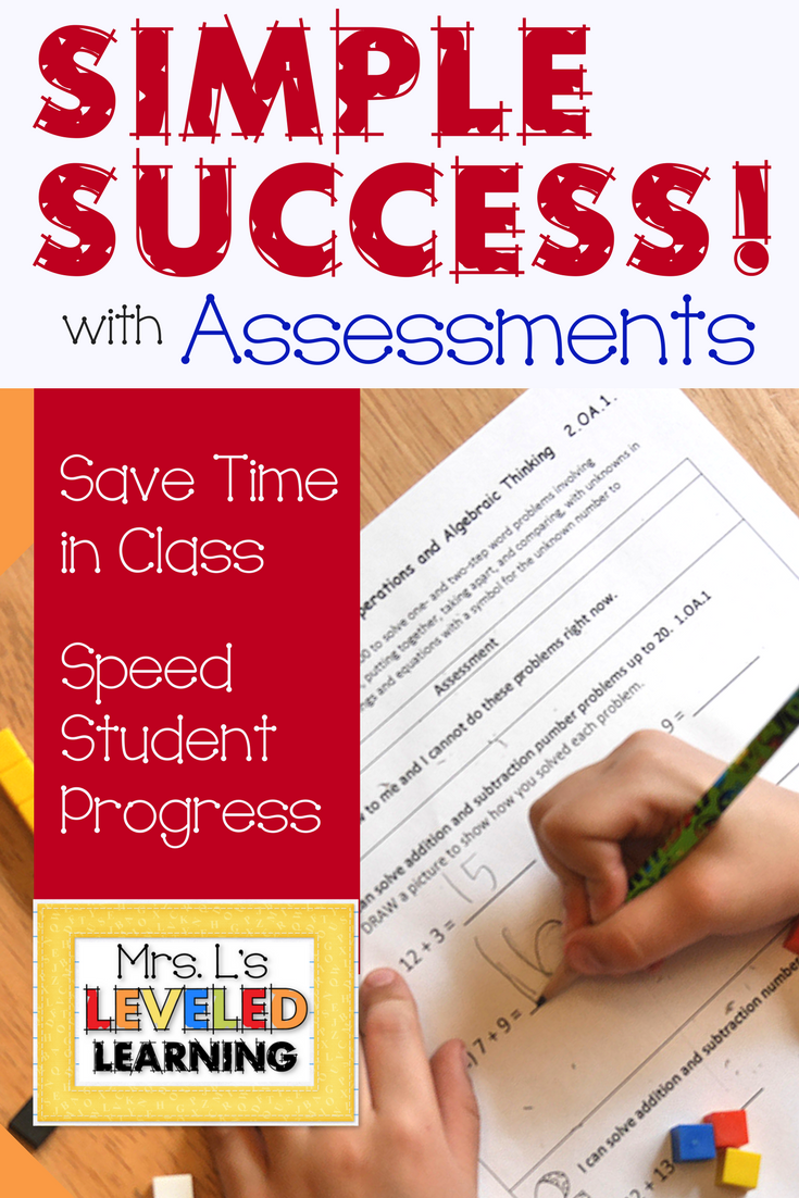Assessment that Saves Classroom Time