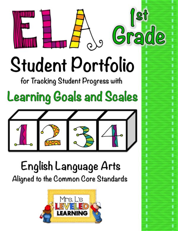 1st Grade ELA Proficiency Scales & Growth Tracking BUNDLE - Image 11