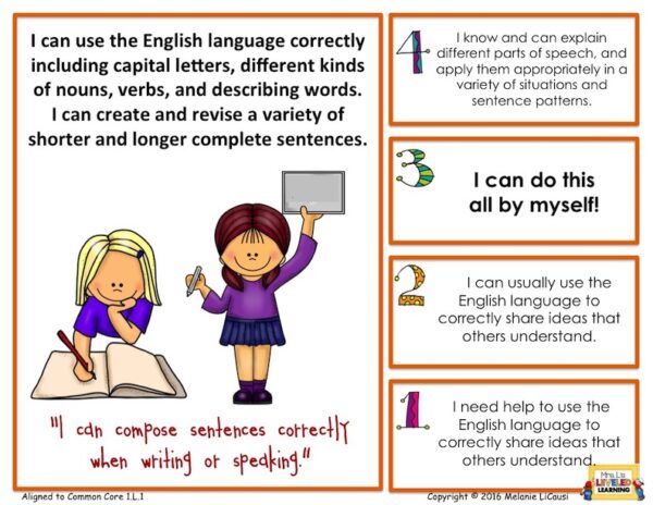 1st Grade ELA Proficiency Scales & Growth Tracking BUNDLE - Image 10